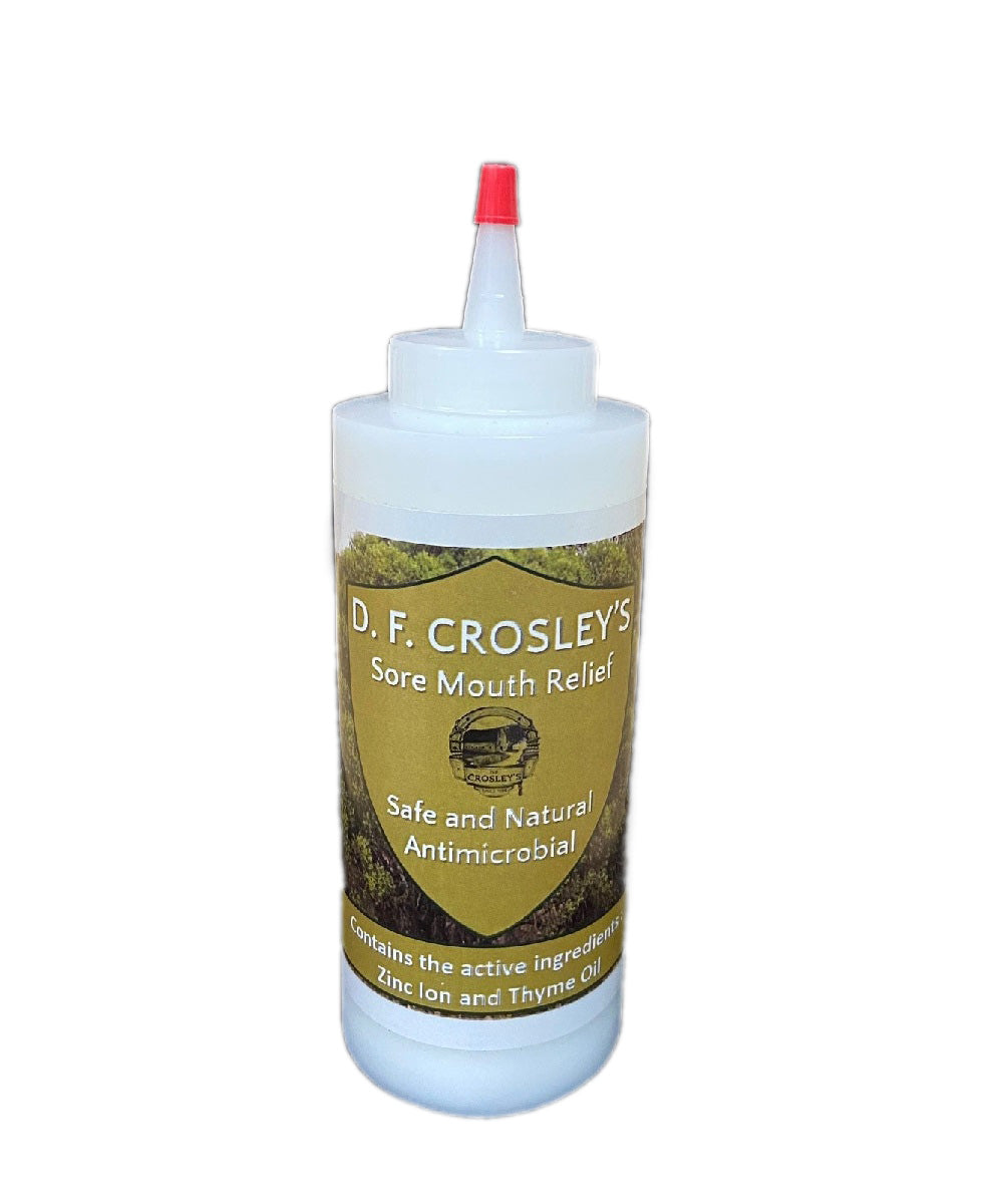 D.F. Crosley's Sore Mouth Relief- Style #SORE MOUTH RELIEF 12 OZ ! desc :  ! caption :