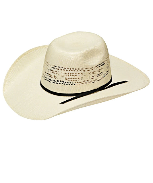 M&F Western Youth Twister Bangaora Straw Hat- Style #T71680 ! desc :  ! caption :