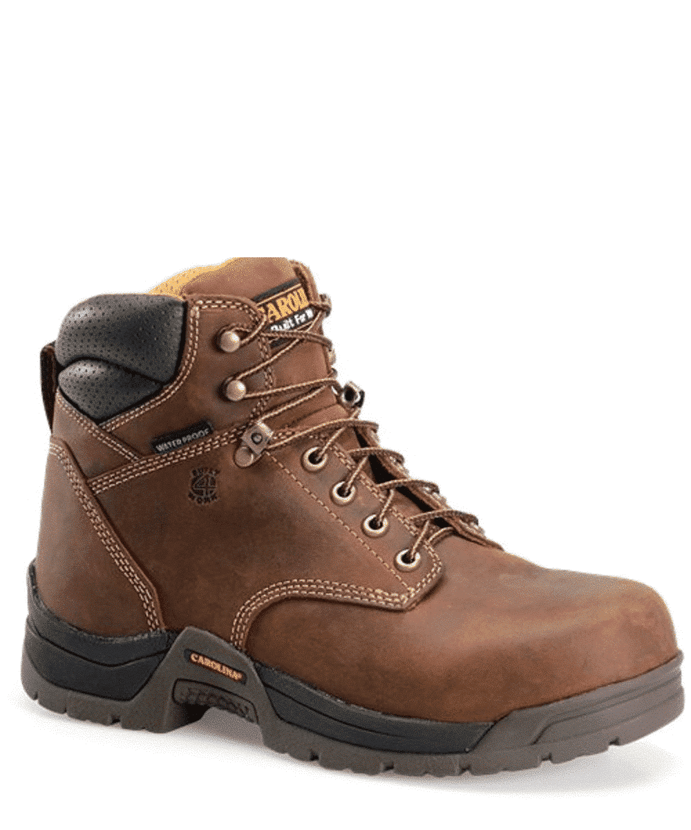 Carolina Men's 6" Waterproof Bruno Lo Work Boot- Style #CA5020 ! desc :  ! caption :