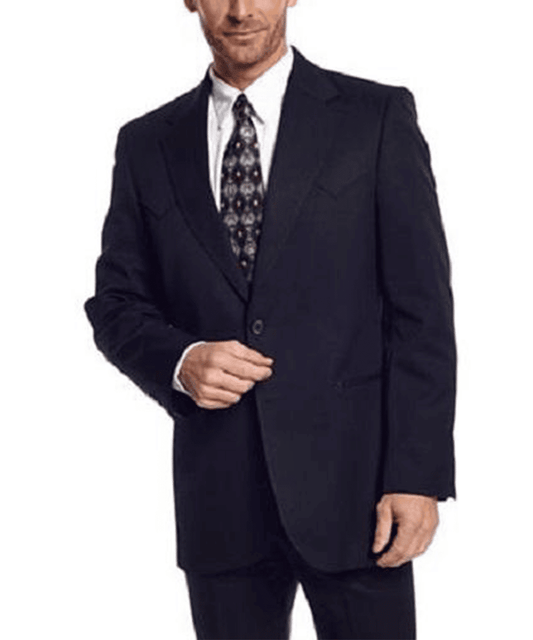 Circle S Men's Abilene Black Sportcoat- Style #CC1929 ! desc :  ! caption :