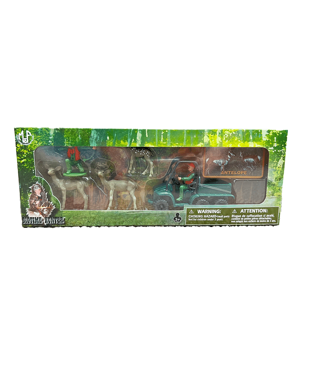 M&F Western Kids' Bigtime Hunter RTV With Deer Hunter Set- Style #50600 ! desc :  ! caption :