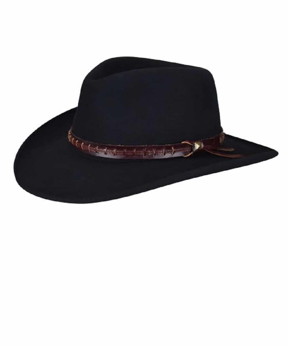 Bailey Firehole Litefelt Hat- Style #W05LFJ-BLK ! desc :  ! caption :