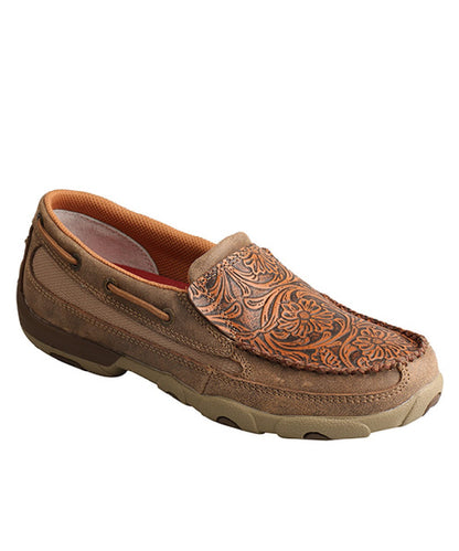 Twisted X Women's Slip On Driving Moc- Style #WDMS018 ! desc :  ! caption :