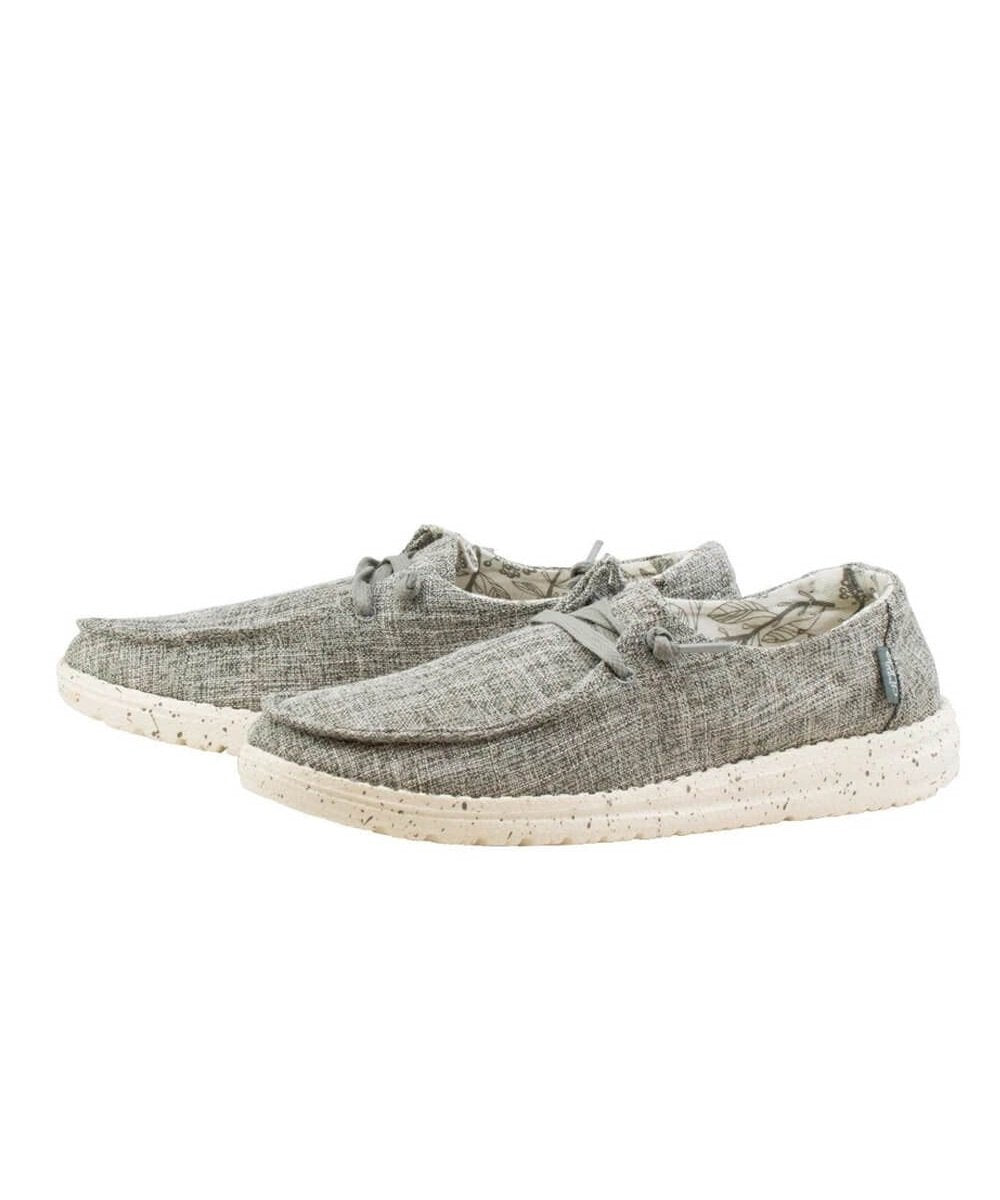Hey Dude Women's Wendy Linen Iron Shoe- Style #121533901 ! desc :  ! caption :