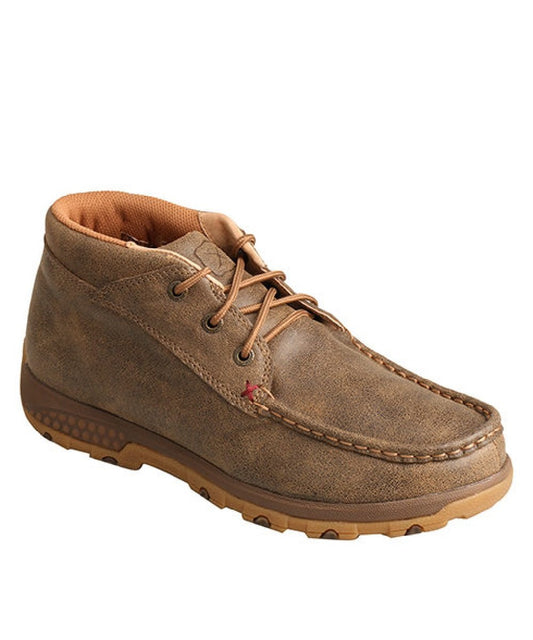 Twisted X Women's Chukka Driving Moc With CellStretch- Style #WXC0001 ! desc :  ! caption :