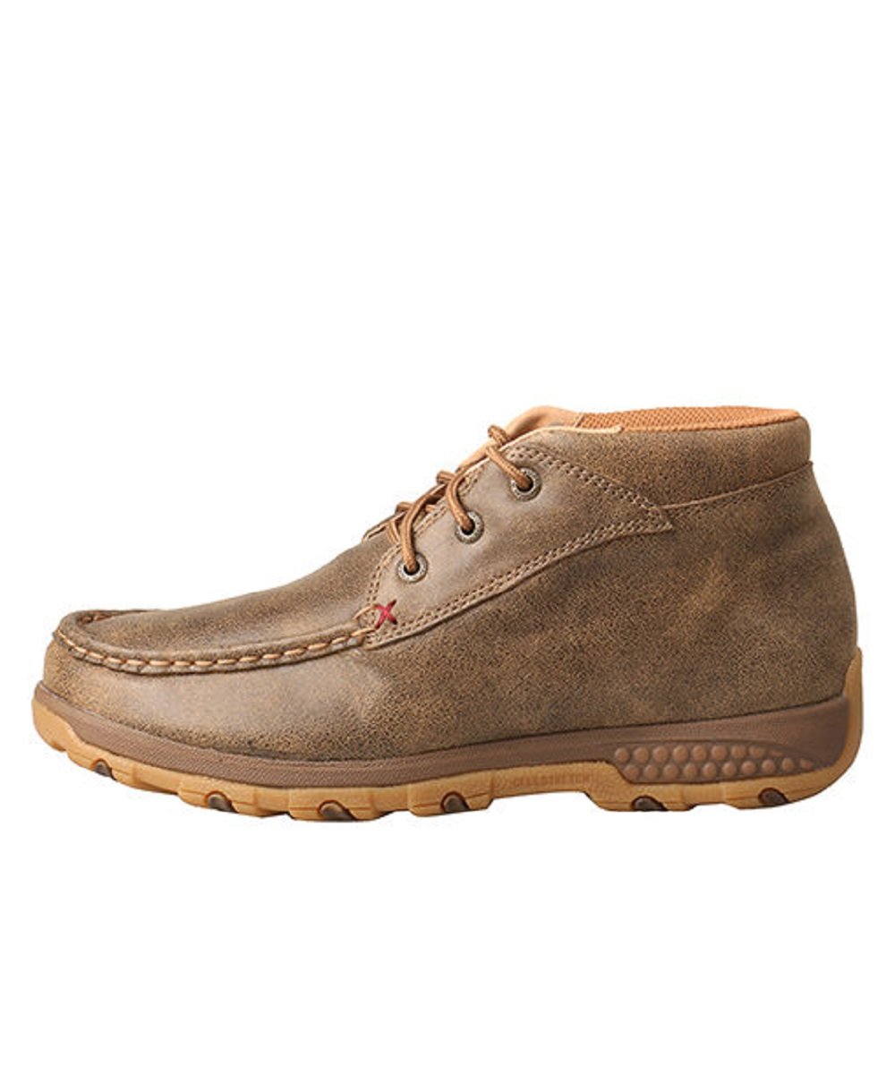 Twisted X Women's Chukka Driving Moc With CellStretch- Style #WXC0001 ! desc :  ! caption :