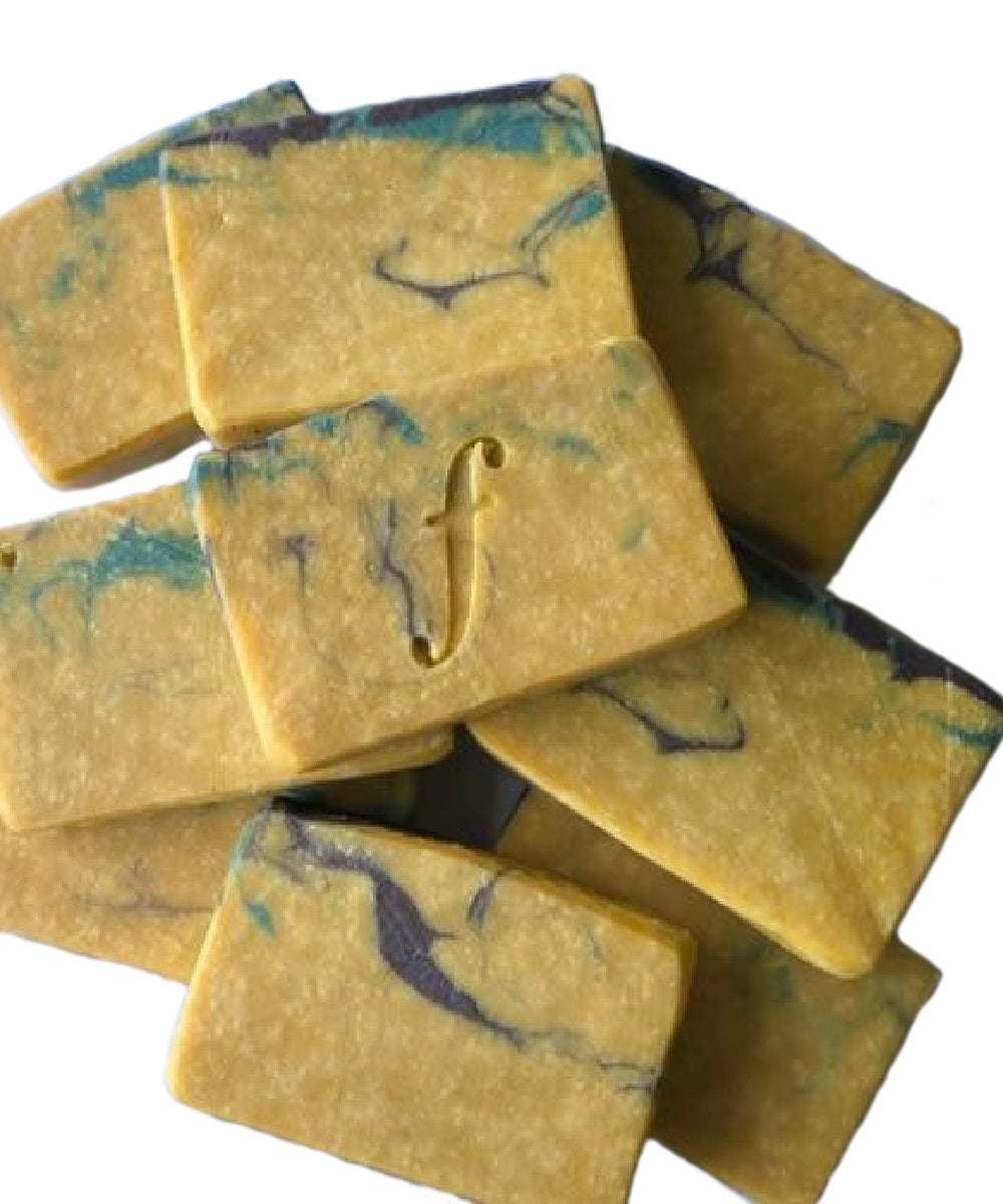 Cowpokes Forte Handmade Soap Pineapple Slices Soap- Style #PINEAPPLESLICES ! desc :  ! caption :