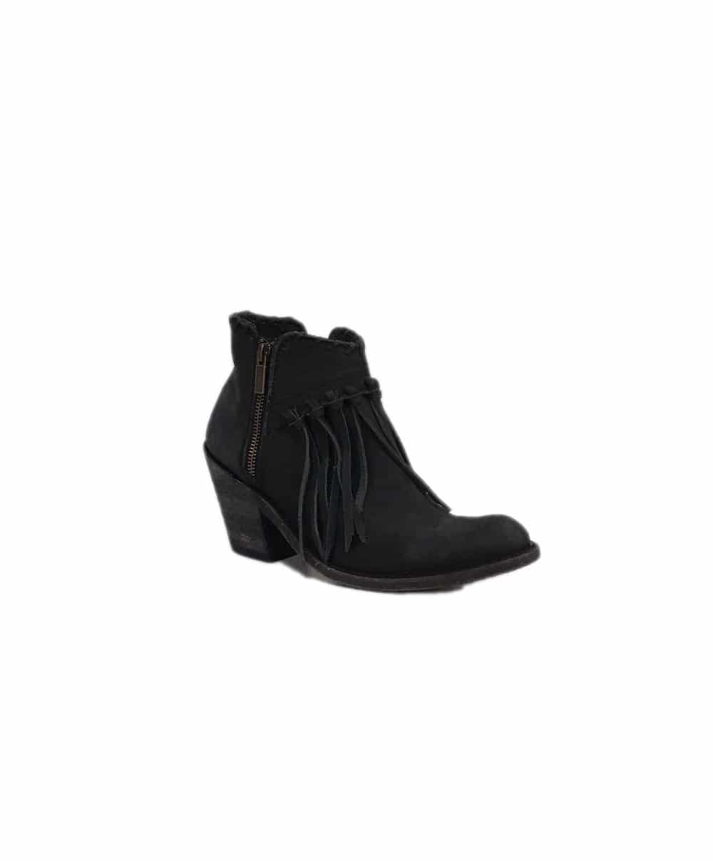 Liberty Black Women's Vegas Black Ankle Boot- Style #LB 712323 ! desc :  ! caption :