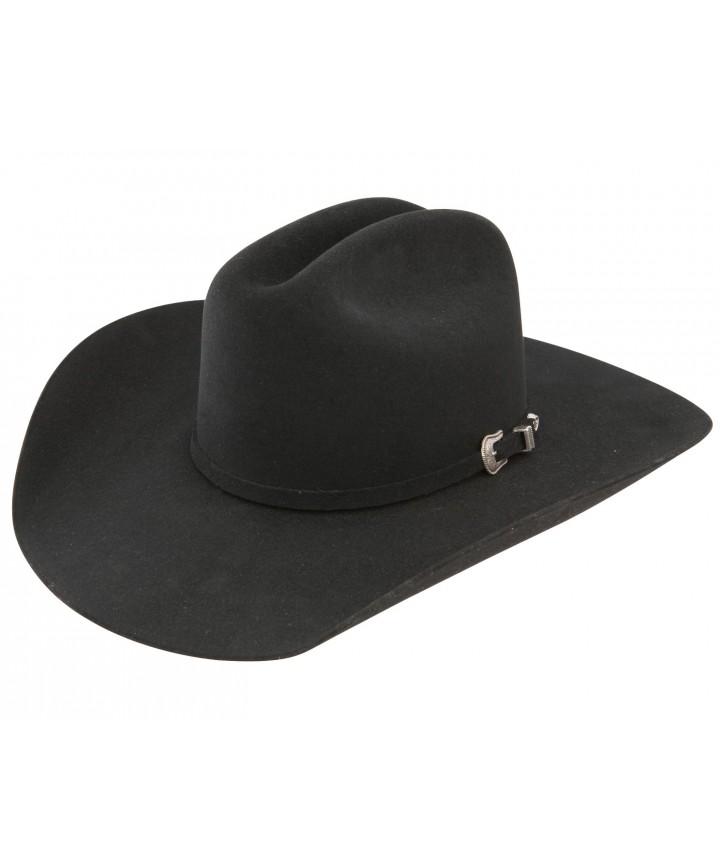 Resistol Challenger Black 5x Felt Hat- Style #RFTCHG-7540 BLK ! desc :  ! caption :