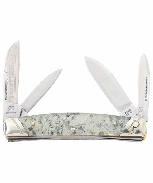Rough Ryder Easy Money 4 Blade Congress Knife- Style #RR1885 ! desc :  ! caption :