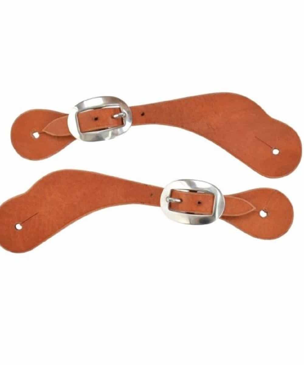 Reinsman Men's Hermann Oak Harness Spur Straps- Style #7557 ! desc :  ! caption :