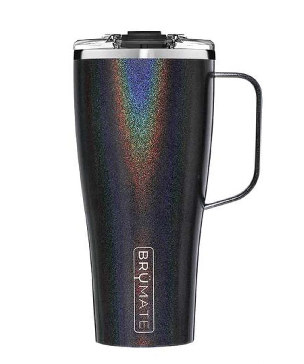 BrüMate Glitter Charcoal Toddy XL Insulated Coffee Mug- Style #TD32GB ! desc :  ! caption :