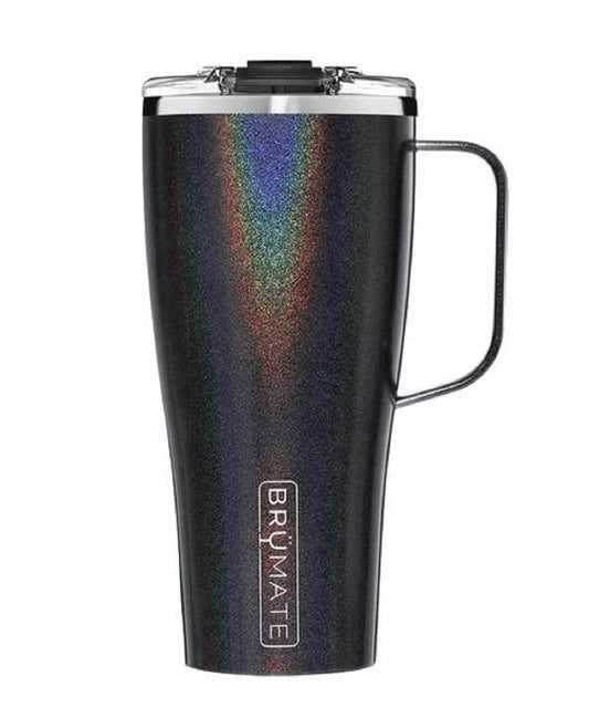 BrüMate Glitter Charcoal Toddy XL Insulated Coffee Mug- Style #TD32GB ! desc :  ! caption :