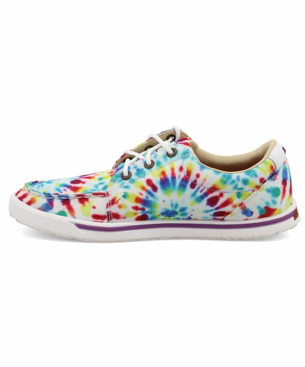Twisted X Women's Tie Dye Kicks Shoe- Style #WCA0037 ! desc :  ! caption :