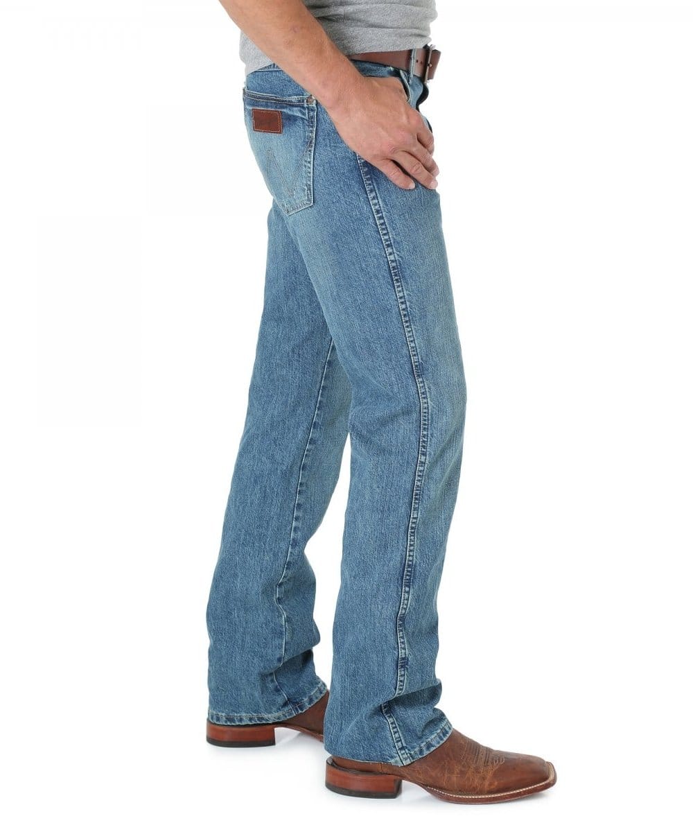 Wrangler Men's Retro Slim Boot Jean- Style # 77MWZWO ! desc :  ! caption :
