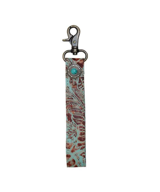 Myra Bags Women's Aqua Marine Key Fob