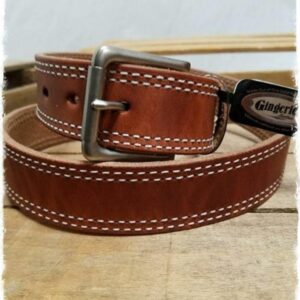 Gingerich Men's Double Stitch Work Belt- Style #8018-37