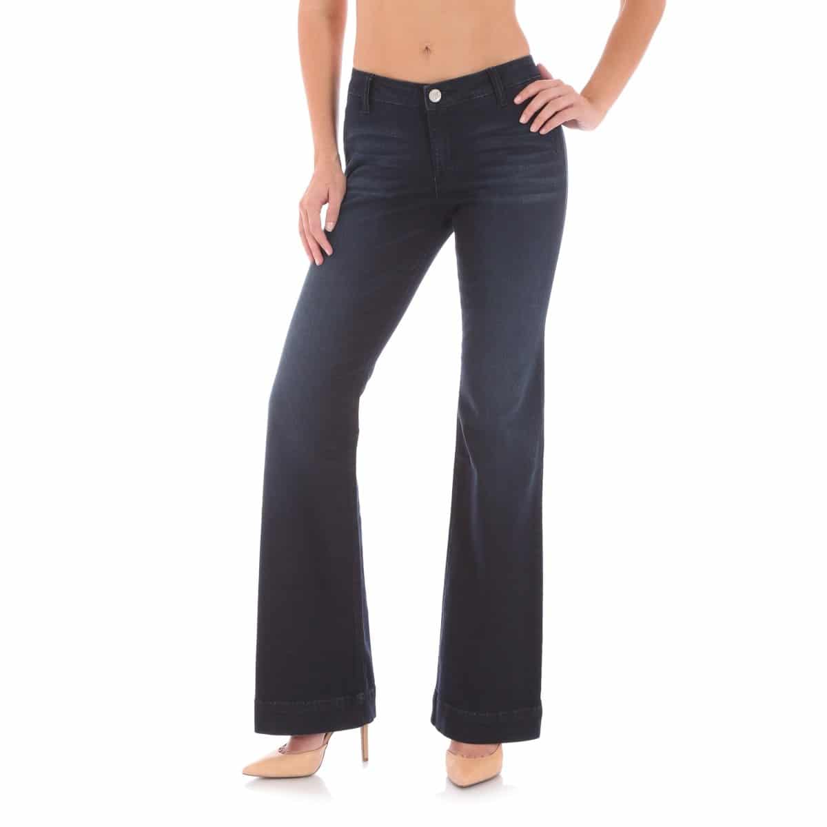 Wrangler Women's Mae Retro Mid Rise Trouser- Style #09MWWAB