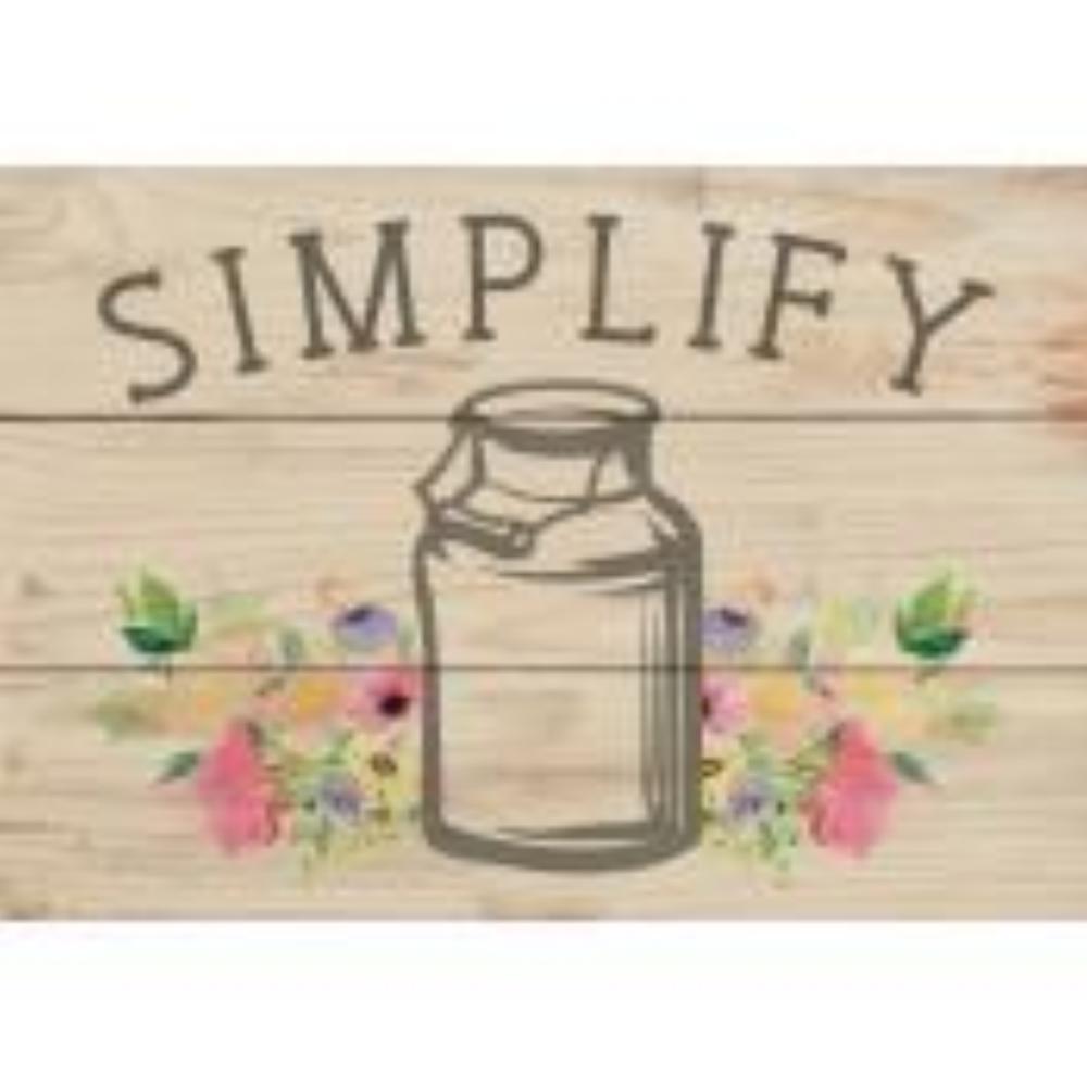 P GRAHAM DUNN SMALL WOOD SIGN- STYLE #ARS0-105SIMPLIFY