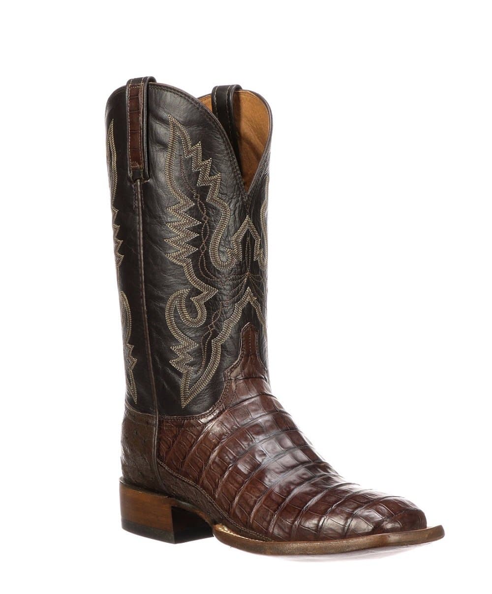 Lucchese Men's Trent Caiman Tail Boot- Style #CL1006.WF