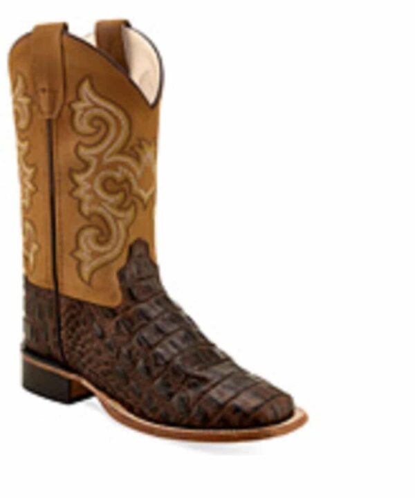 Old West Children's Caiman Print Boot- Style #BSC1830