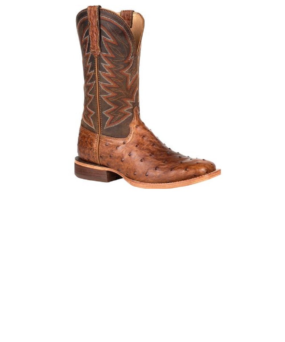 Durango Men's Premium Exotic Full Quill Ostrich Western Boot- Style #DDB0272