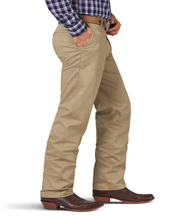 Wrangler Men's Casual Relaxed Fit Flat Front Khaki Pant- Style #00096KH