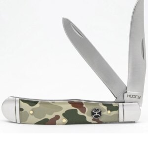 Hooey Large Camo Trapper Pocket Knife- Style #HK117-02