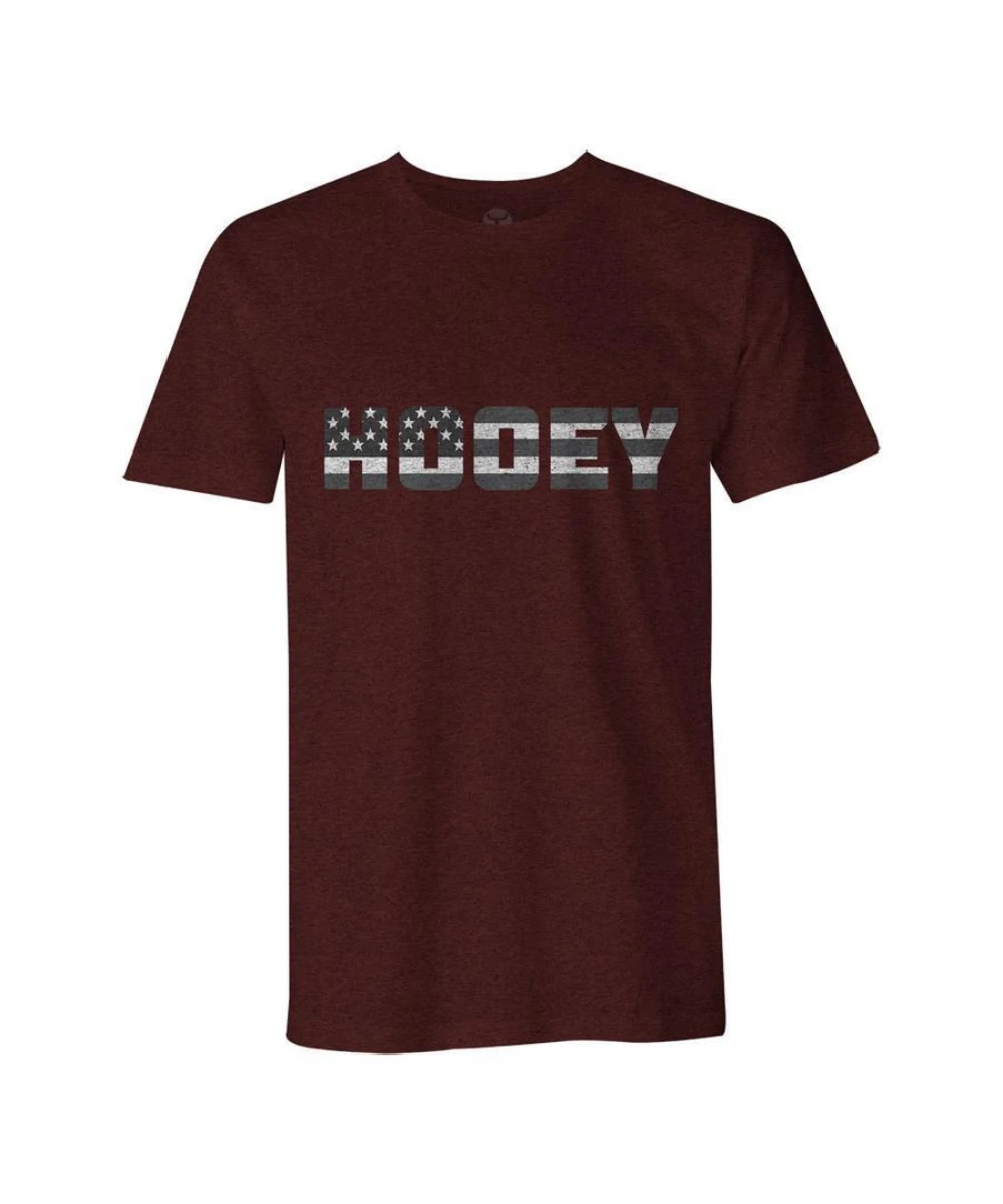 Hooey Youth Patriot Cranberry  Tee- Style #HT1362MA-Y