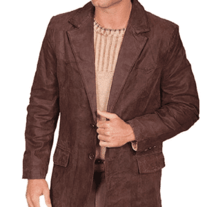 Scully Men's Leather Blazer- Style #602 63 BRN
