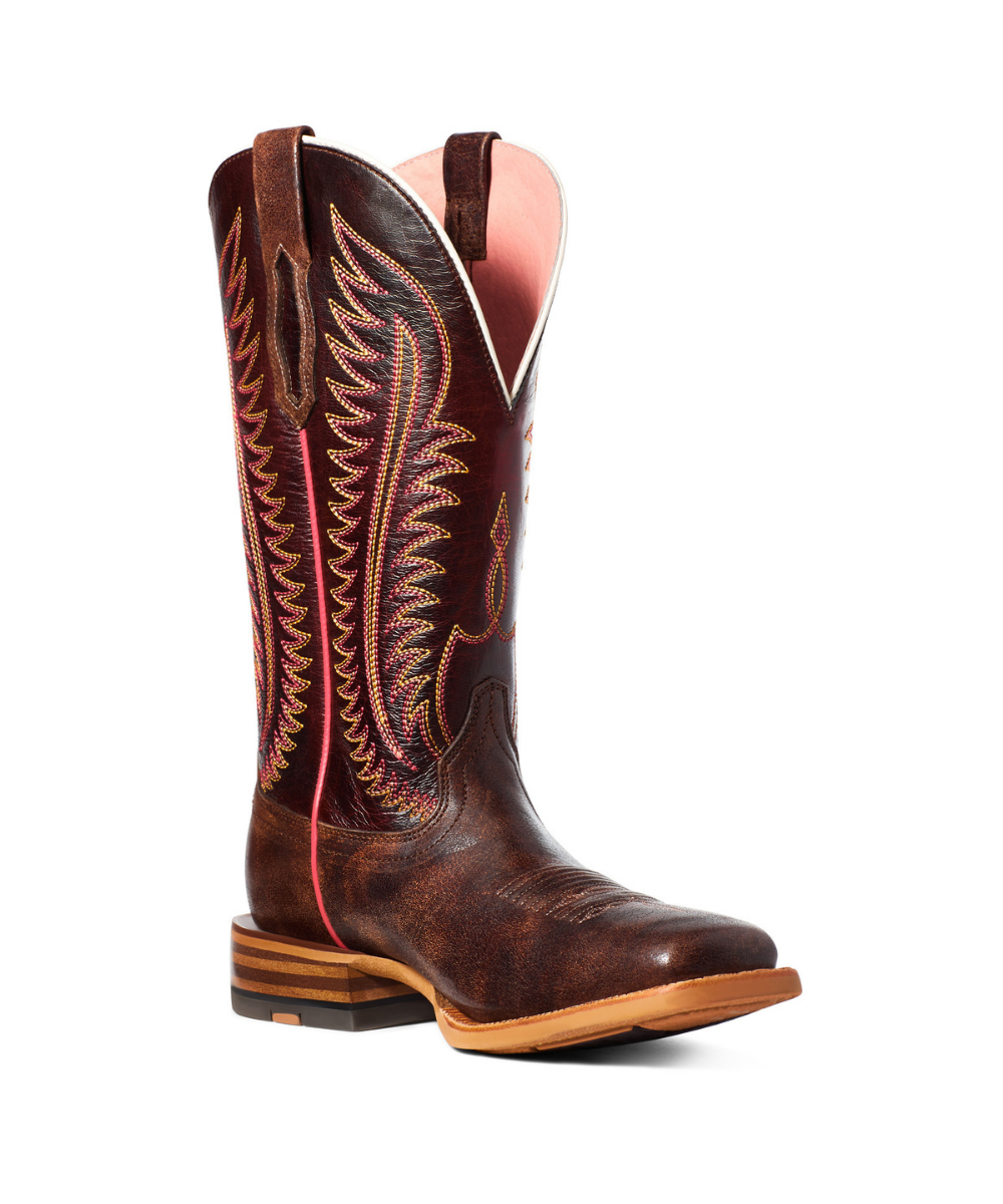 Ariat Women's Crackled Cafe Belmont Boot- Style #10035780