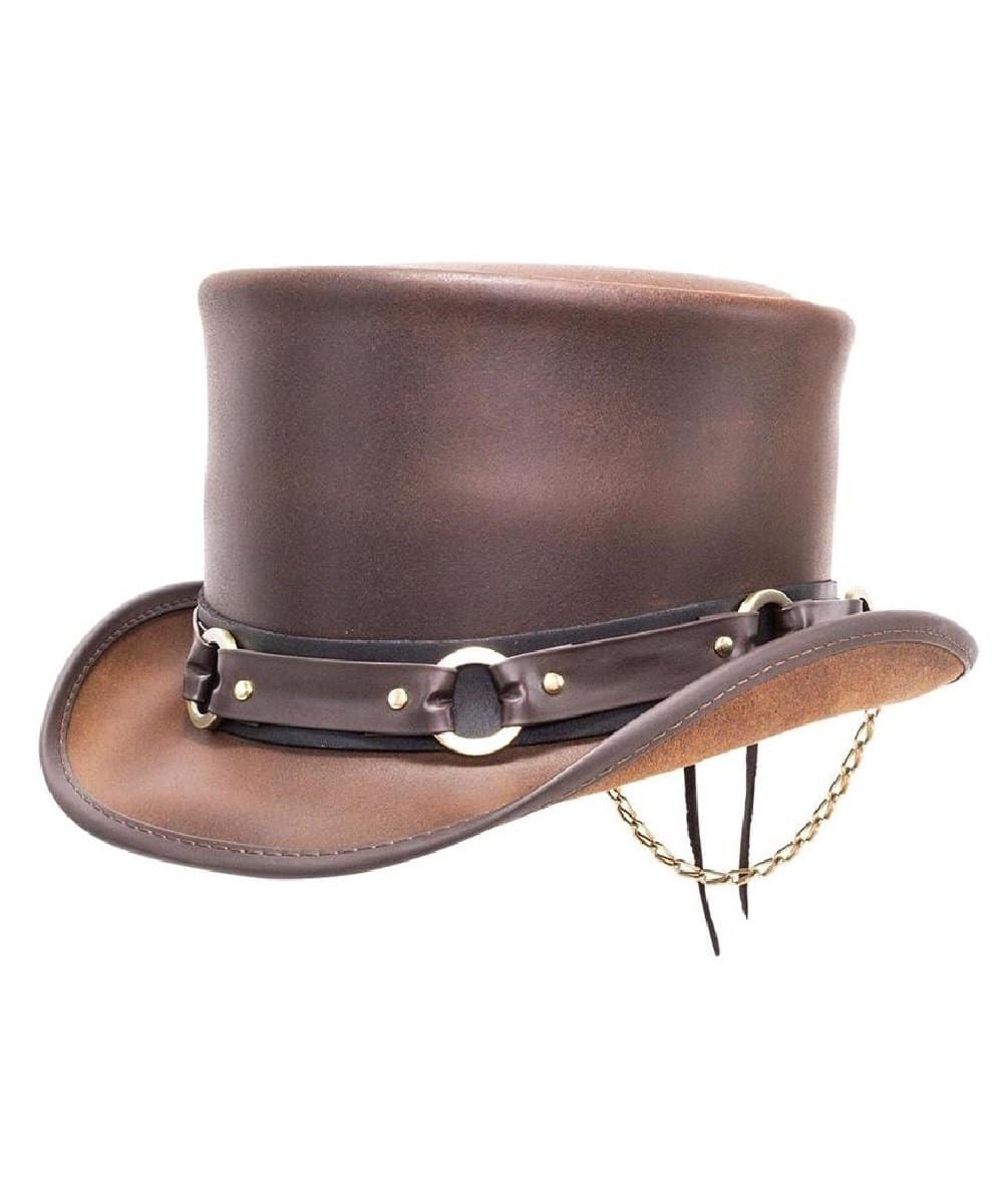 El Dorado Brown Voodoo Hatter Top Hat
