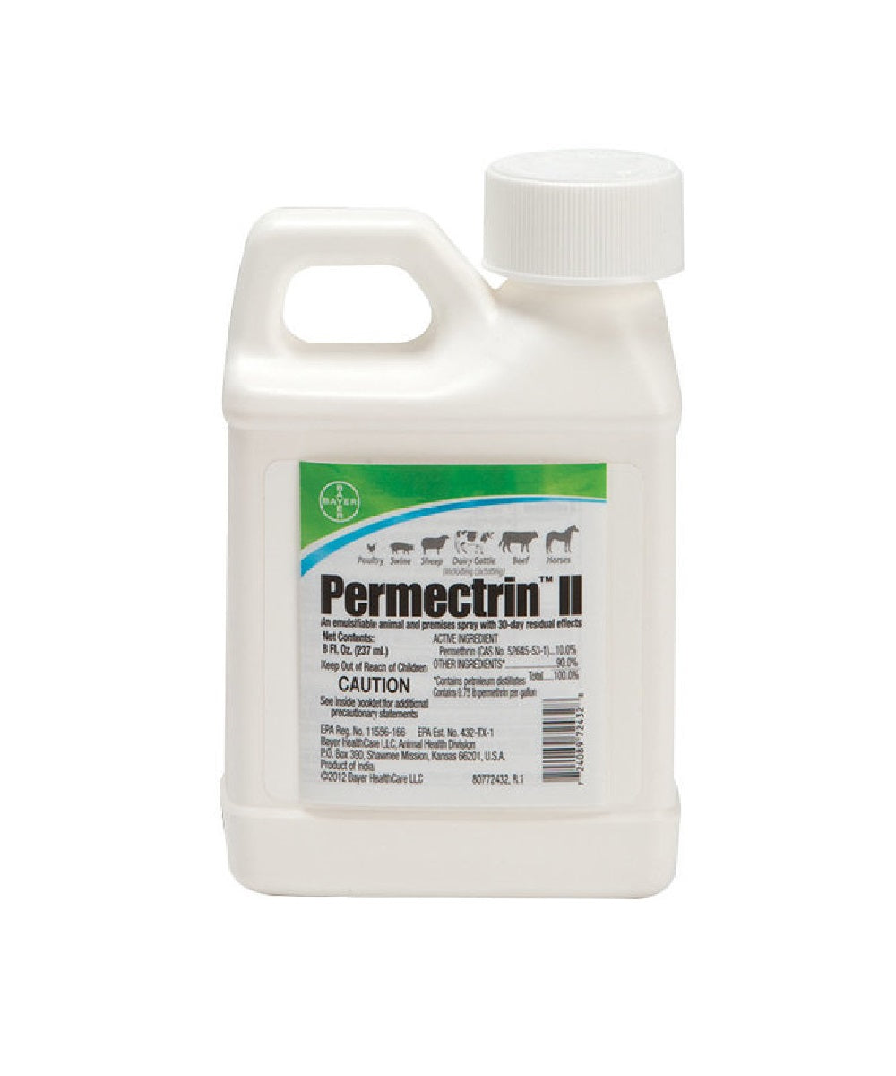 Permectrin II Animal And Premise Insecticide Concentrate 8 FL OZ- Style #11150-1
