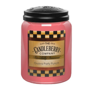Candleberry Guava Party Punch 26 Oz Scented Candle Jar- Style #40133
