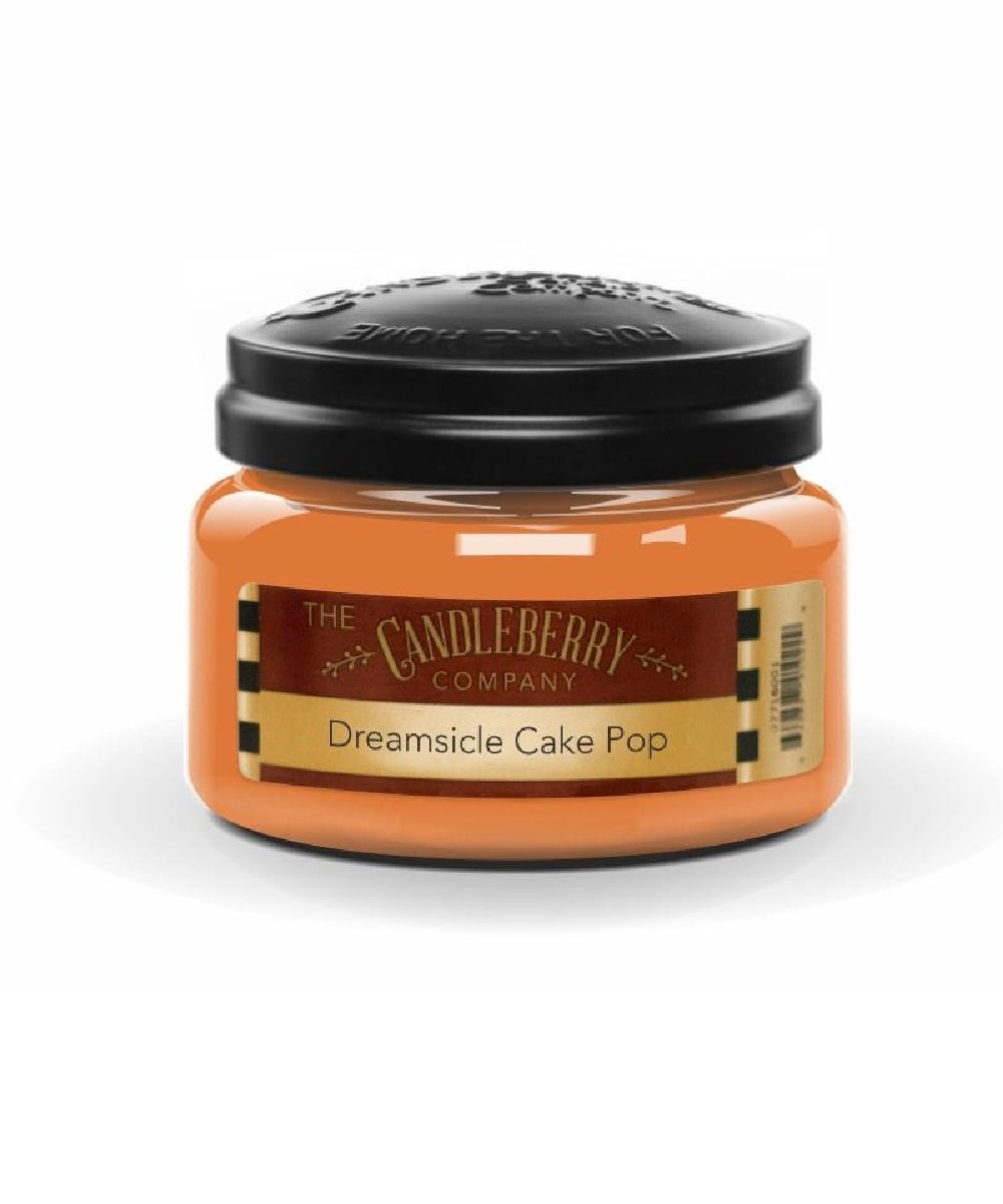 Candleberry Dreamsicle Cake Pop Small Scented Candle Jar- Style #41150