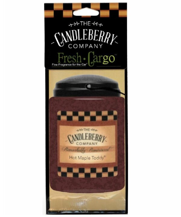 Candleberry Hot Maple Toddy Car Scent- Style #44102