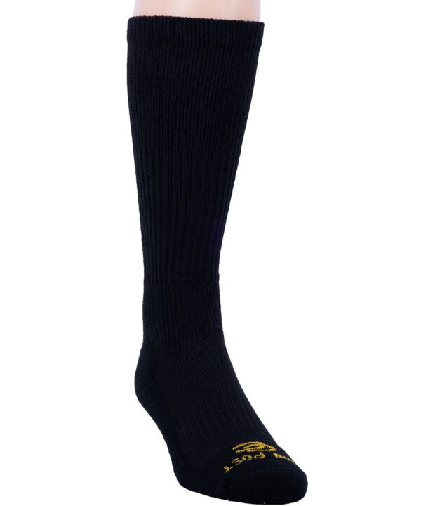 Dan Post Men's Black Over The Calf Socks- Style #DPCBC9-BK