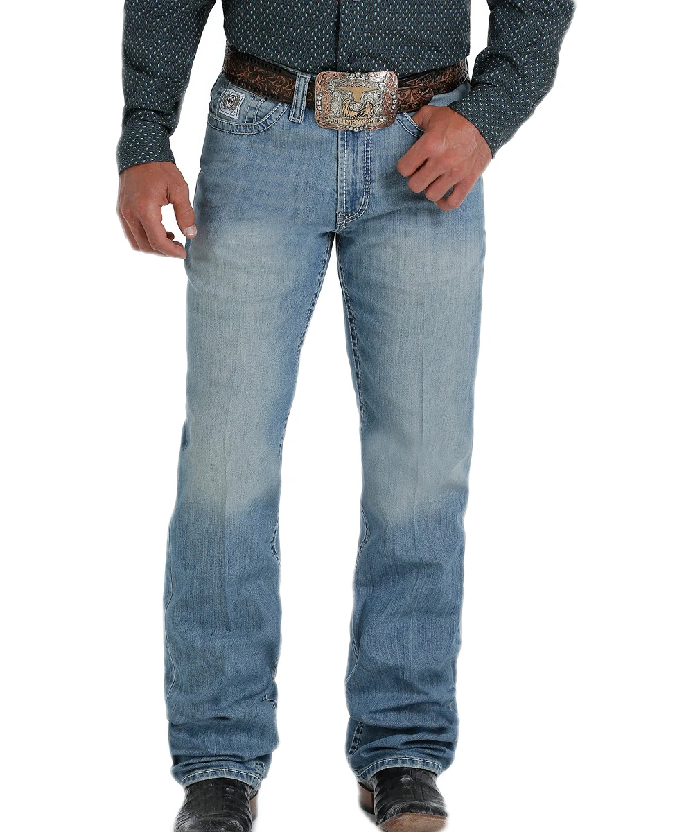 Cinch Men's Relaxed Fit White Label Boot Cut Jean- Style #MB92834041