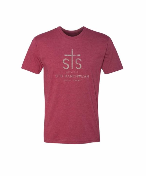 Carroll Companies Men's STS Faded Logo Tee- Style #STS6210CRD