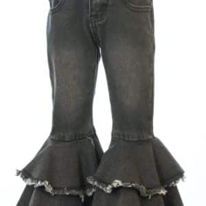 ML Fashions Girls' Bell Bottom Jean- Style #FP0012-2
