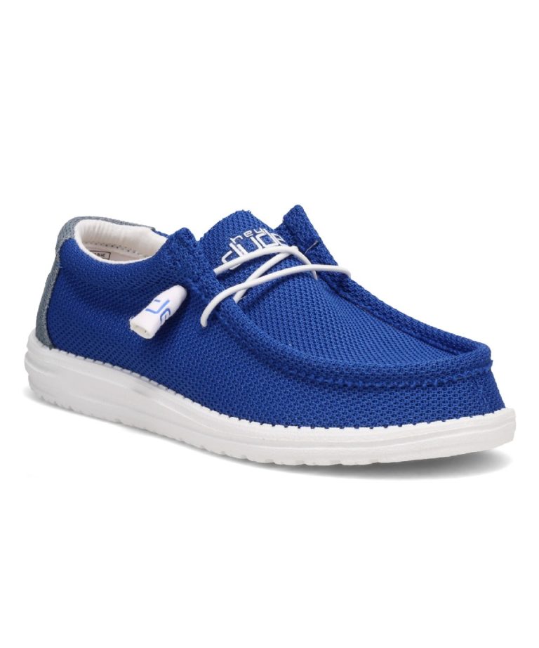 Hey Dude Men's Go Blue Wally Sox Shoe Cowpokes Work & Western