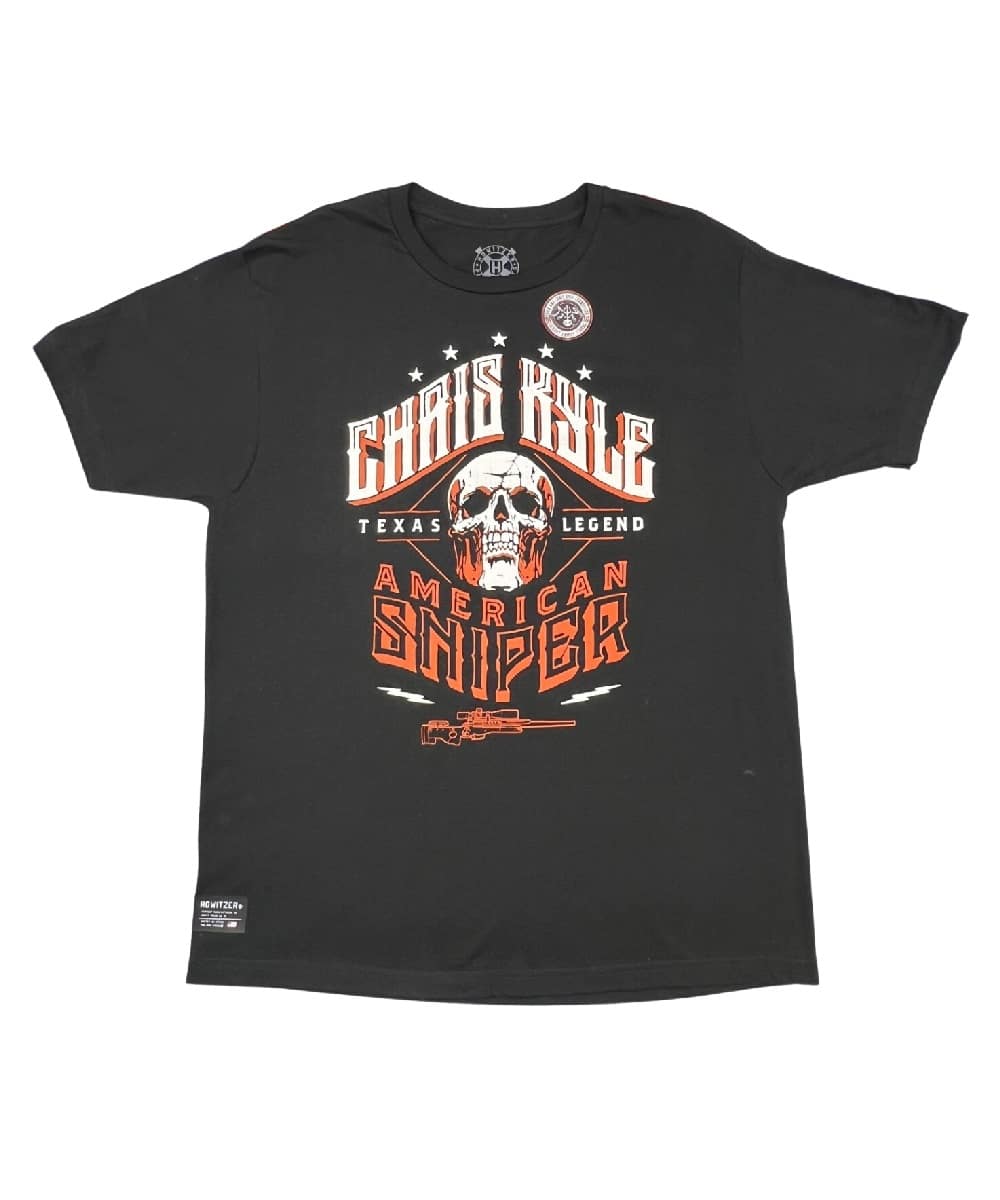 T-shirt Uomo Stile Howitzer Chris Kyle Spade Grunt Militare MFG